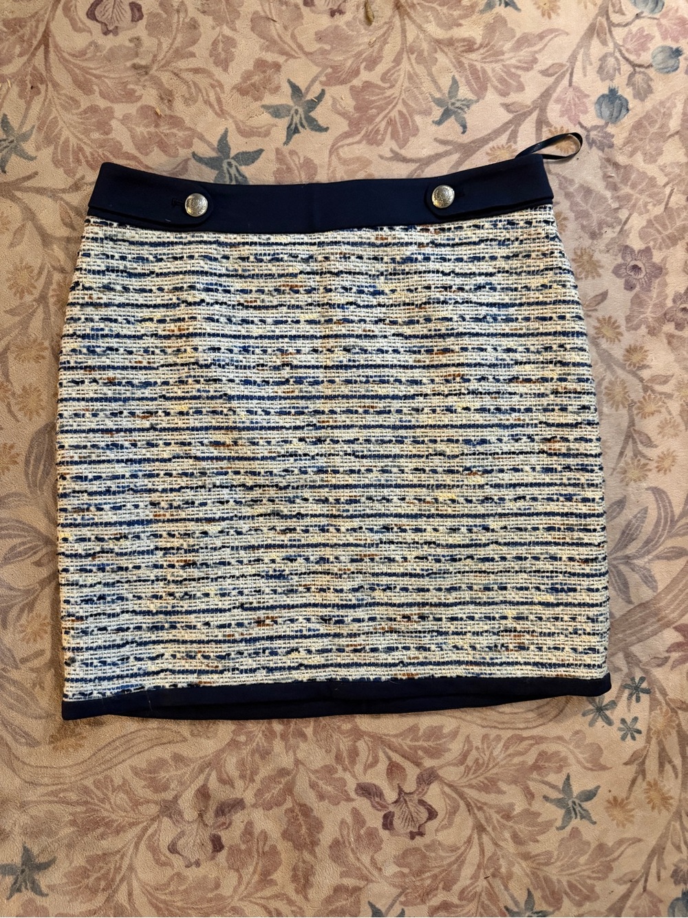 White House Black Market Tweed Mini Skirt